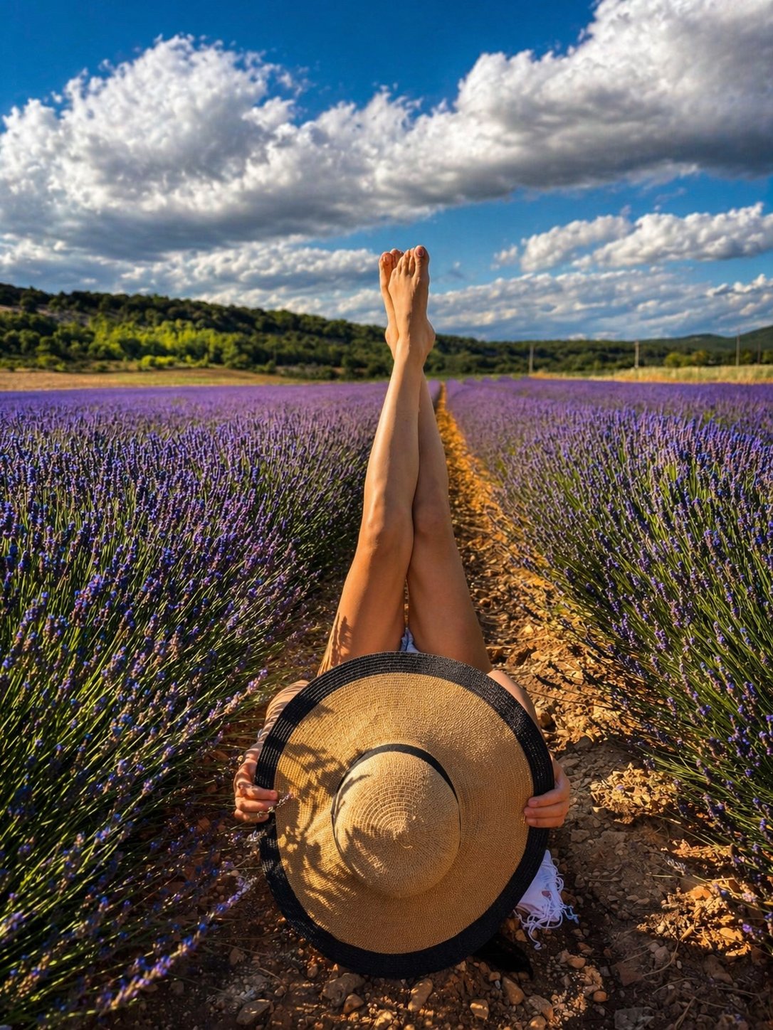 Лавандовые поля Valensole